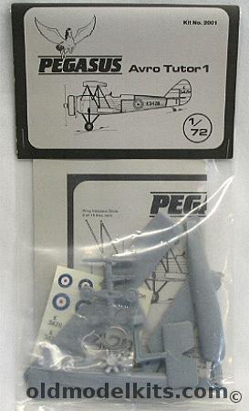 Pegasus 1/72 Avro Tutor 1, 2001 plastic model kit